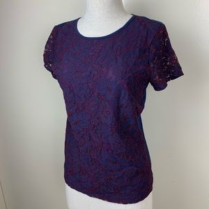 Stitchfix Truly Poppy Lace Top